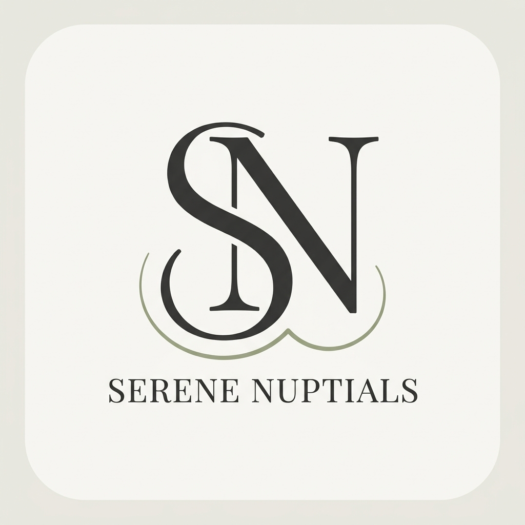 Serene Nuptials Logo
